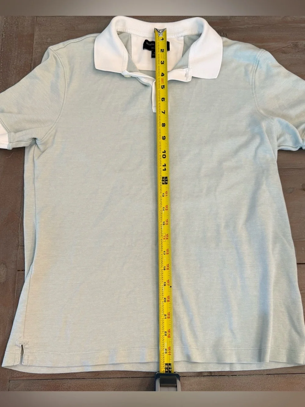 Banana Republic Men’s Polo Shirt Light Green Sz Medium Preowned